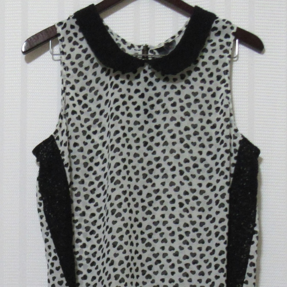 FUN & FLIRT SIZE XL SHEER ZIPPER BACK